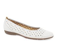 Gabor Ruffle Womens Punched Detail Casual Shoes