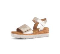 Gabor Shout Champagne Womens Wedge Sandals 82.700.82