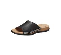 Gabor Slip-On Leather Mules Black