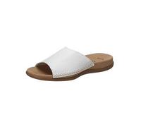 Gabor Slip-On Leather Mules White