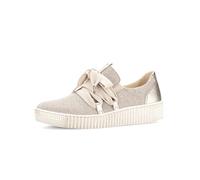 Gabor Slip on Ribbon Lace Trainer - Waltz Suede 63.333