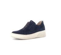 Gabor Slip on Studded Trainer - Wonderland 33.231 5 Navy Suede