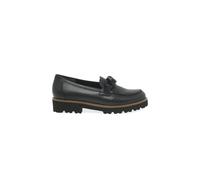 Gabor 'squeeze' Chunky Slip On Shoes In Jet Black Jet Black