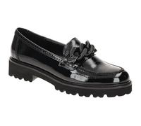 Gabor Squeeze Daisy Black Patent Womens Loafers 75.240.97