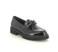 Gabor Squeeze Daisy Black Patent Womens Loafers 75.240.97