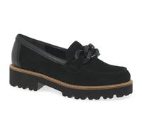 Gabor Women Loafers, Ladies Slippers,Slip-on Shoes,College Shoes,Loafer,Business Shoes,Black (Schwarz),40 EU / 6.5 UK