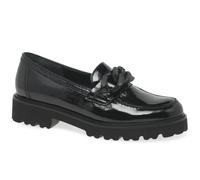 Gabor Squeeze Womens Shoes 5.5 UK Black Patent