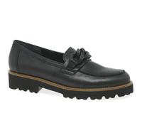 Gabor Squeeze Womens Loafers - UK 3.5, True Black