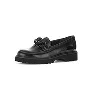 Gabor Squeeze Womens Loafers - UK 4.5, Jet Black