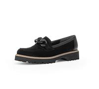Gabor Squeeze Womens Shoes 4.5 UK Black Suede