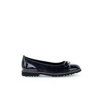 Gabor Temptation Navy Patent Suede Womens Pumps 04.100.36