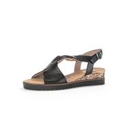 Gabor Twist Strap Sandal - Rich 62.751 3.5 BLACK