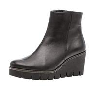 Gabor Utopia Womens Chunky Wedge Heel Ankle Boots 7 Black