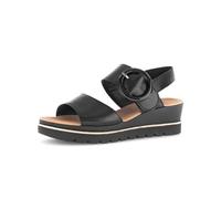 Gabor Wedge Buckle Sandal - Yeo 64.645 3 BLACK