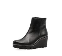 Gabor Wedge Heel Ankle Boot - Utopia 54.780 3 Black