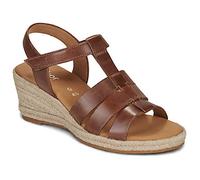 Gabor Wedge sandals JULIETTE in Brown 4.5