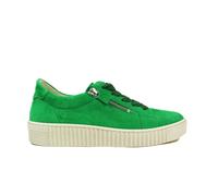 Gabor Wisdom Green Suede Women's Lace-Up Fashion Trainers