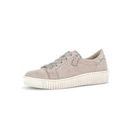 Gabor Wisdom Light Grey Nubuck Womens Trainers 43.334.12