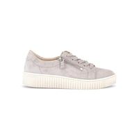 Gabor Wisdom Light Taupe Suede Womens Trainers 83.334.13
