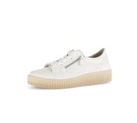 Gabor Wisdom Off White Leather Womens Trainers 83.334.20