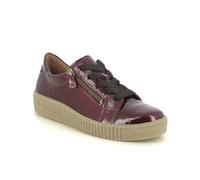 Gabor Wisdom Wine Patent Womens Trainers 73.334.95 Red