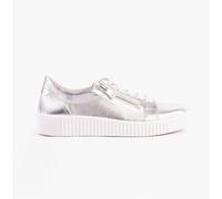Gabor WISDOM Womens Trainers Silver - UK 5