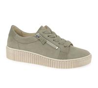 Gabor Wisdom Womens Casual Shoes - UK 4, Light Khaki