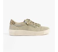 Gabor Wisdom Womens Trainers Grey Leather - Size UK 3