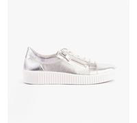 Gabor WISDOM Womens Trainers Silver - UK 4.5