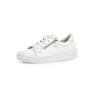 Gabor Women's Low-Top Trainers, Women's Low Shoes, White 21, 9 UK