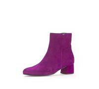 Gabor Women Ankle Boots, Ladies Ankle Boots,Removable Insole,Low Boots,Half Boots,Bootie,Ankle high,Zipper,Purple (Orchid) / 10,40 EU / 6.5 UK