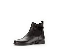 Gabor Women Ankle Boots | Ladies Chelsea Boots | Removable Insole | Half Boots | Bootie | Slip Boots | Lined | Winter Boots | Black (Schwarz) / 02 | 40.5 EU - 7 UK