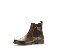 Gabor Women Ankle Boots | Ladies Chelsea Boots | Removable Insole | Winter Boots | Low Boots | Half Boots | Bootie | Lined | Brown (Sattel) / 01 | 40 EU - 6.5 UK