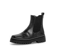 Gabor Women Ankle Boots | Ladies Chelsea Boots | Removable Insole | Winter Boots | Low Boots | Half Boots | Bootie | Lined | Black (Schwarz) / 01 | 40 EU - 6.5 UK