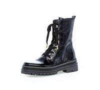 Gabor Women Ankle Boots, Ladies Combat Boots,Removable Insole,Half Boots,Booties,lace-up Boots,Winter Boots,Warm,Black (Schwarz) / 37,38.5 EU / 5.5 UK