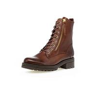 Gabor Women Ankle Boots, Ladies Combat Boots,Removable Insole,Winter Shoes,Warm,Lined,Boots,Half Boots,Booties,Brown (Sattel),38.5 EU / 5.5 UK