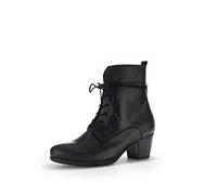 Gabor Women Ankle Boots, Ladies Lace-up Ankle Boot,Removable Insole,Low Boots,Short Boots,lace-up Boot,Zipper,Black (Schwarz) / 27,38.5 EU / 5.5 UK