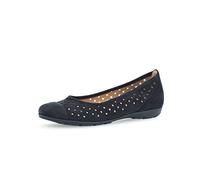 Gabor Women Ballet Flats, Ladies Classic Ballet Flats,Flats,Summer Shoe,Classic,Elegant,Nightblue,38 EU / 5 UK