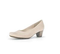 Gabor Women Court Shoes, Ladies Classic Court Shoes,Office,Closed,Elegant,Noble,Comfortable,Business Shoe,Court-Shoe,Beige (Oak),38 EU / 5 UK