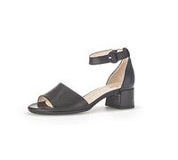 Gabor Women Sandals, Ladies Strappy Sandals,Summer Shoes,Straps,Elegant,Feminine,Light Heel,Black (Schwarz) / 27,38 EU / 5 UK