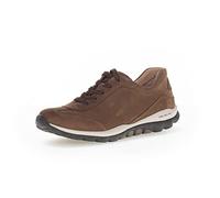 Gabor Women Trainers, Ladies Low-Tops,Removable Insole,Low Shoe,Street Shoe,lace up Shoe,Sports Shoe,Platform Sole,Leisure,Brown (Whisky) / 41,40 EU / 6.5 UK