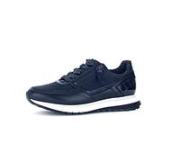 Gabor Women Trainers, Ladies Low-Tops,Removable Insole,Platform Sole,Leisure,Low Shoe,Street Shoe,lace up Shoe,Blue/Midnight,42 EU / 8 UK