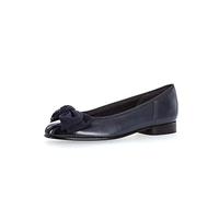 Gabor Amy Navy Leather Womens pumps 05.106.36 in a Plain Leather and Man-made in Size 7.5