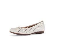 Gabor Women's Classic Ballet Flats, Cream 22, 5 UK