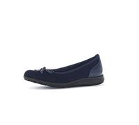Gabor Women's Classic Ballet Flats, Women's Flats, Best Fitting, Blue Atlantic, 5.5 UK