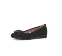 Gabor Women's Classic Ballet Flats, Women's Flats, Moderate Extra Width (G) (Black 47, UK Footwear Size System, Adult, Women, Numeric, Wide, 4)