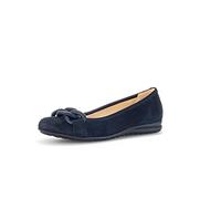 Gabor Women's Classic Ballet Flats, Women's Flats, Moderate Extra Width (G) (Dark Blue 36, UK Footwear Size System, Adult, Women, Numeric, Wide, 5.5)