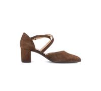 Gabor Women's Court Shoes 3002.02 in Brown Suede Leather, brown, 3 UK