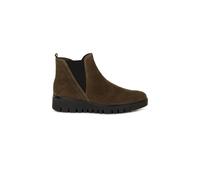 Gabor Dublin Olive suede Womens Chelsea Boots 72.061.33 in a Plain Suede Leather in Size 5