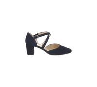 Gabor Giselle Womens Open Court Shoes 5.5 UK Atlantic Suede